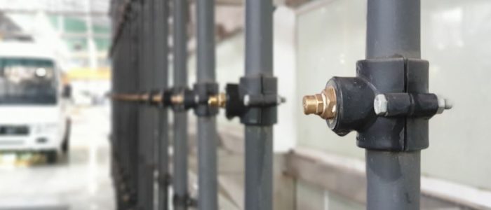 نازل فول کن برای تست نفوذ آب تست نفوذ آب با اسپری نازل