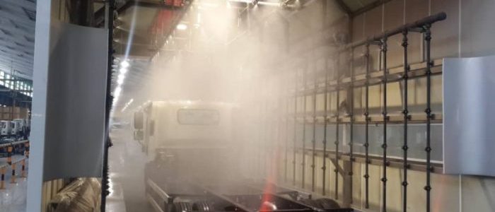 تست نفوذ آب با اسپری نازل IP Test Stations Nozzle